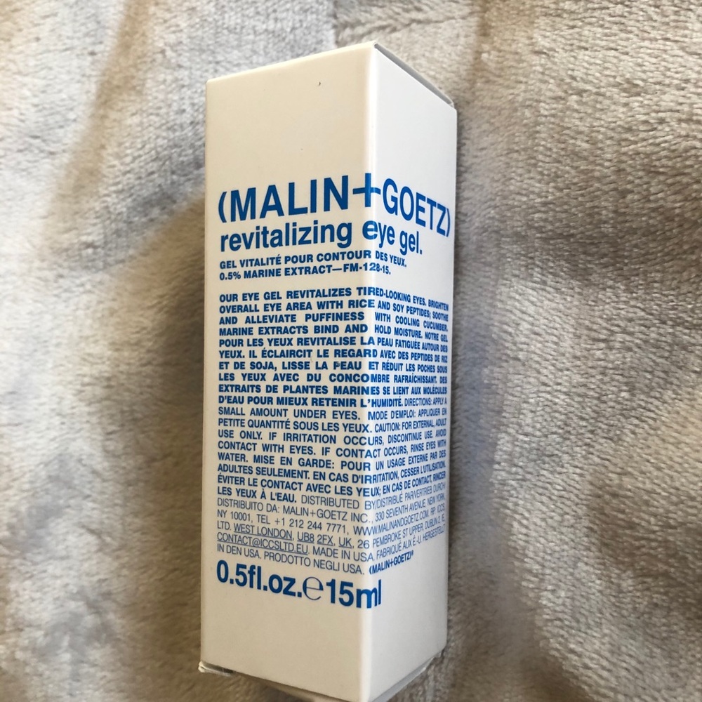 Malin + Goetz revitalizing eye gel New